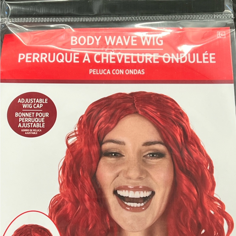 Body Wave Wig - Red - Picture 4 of 6